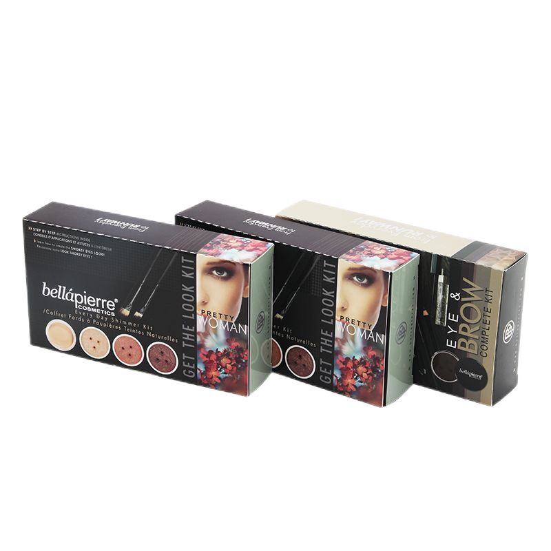 Cosmetic brush packaging box