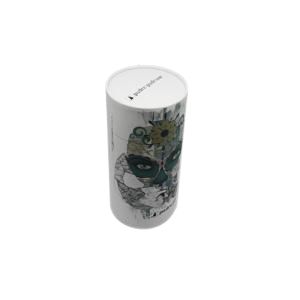 Color printed paper tube